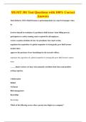 MGMT 301 Test Questions with 100&percnt; Correct&NewLine;Answers