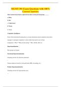 MGMT 301 Exam Questions with 100&percnt;&NewLine;Correct Answers