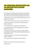 SAFe&lowbar;POPM&lowbar;FINAL&lowbar;PRACTICE&lowbar;SCRIPT&lowbar;2026&lowbar;200&lowbar;QUESTIONS&lowbar;WITH&lowbar;SOLUTIONS