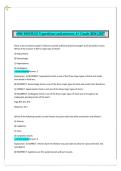 68W MOD 5 &ndash; Patient Assessment & Documentation Verified Q&A Study Guide &lpar;2026&sol;2027&rpar; A&plus; Grade 