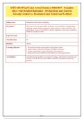 ISYE 6644 Final Exam Practice Questions & Answers with Detailed Rationales &vert; Summer 2026&sol;2027 Study Guide