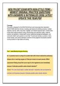 HESI PN EXIT EXAM WITH NGN-STYLE ITEMS &ndash;&NewLine;NEWEST ORIGINAL PRACTICE QUESTIONS&NewLine;WITH ANSWERS & RATIONALES &lpar;2026&rpar; LATEST&NewLine;UPDATE THIS YEAR&period;PDF&NewLine;