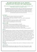 BSN HESI 266 MED SURG EXAM &vert; 2026&sol;2027 &vert;&NewLine;NIGHTINGALE COLLEGE