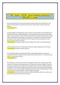 ASU - Koretz - LES 305 - Exam 2 questions and answers &NewLine;20262027 A&plus; Grade&vert;Business Law & Ethics Exam 2 Study Guide