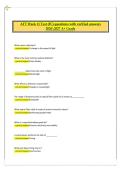 ATT FC Week 11 Comprehensive Test &ndash; Study Guide &lpar;2026&sol;2027&rpar;