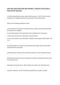 OPM FINAL EXAM QUESTIONS AND ANSWERS &vert; COMPLETE STUDY GUIDE & PRACTICE TEST 2026&sol;2027
