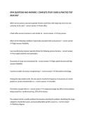 OPM QUESTIONS AND ANSWERS &vert; COMPLETE STUDY GUIDE & PRACTICE TEST 2026&sol;2027