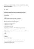 OPM FINAL EXAM QUESTIONS AND ANSWERS &vert; COMPLETE STUDY GUIDE & PRACTICE TEST 2026&sol;2027