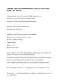 OPM FINAL EXAM QUESTIONS AND ANSWERS &vert; COMPLETE STUDY GUIDE & PRACTICE TEST 2026&sol;2027