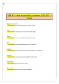 ATT &lpar;ET&rpar; &ndash; Week 8 Comprehensive Test Study Guide &lpar;2026&sol;2027&rpar; A&plus; Grade 