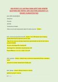 UGA PHYSICS 1111 LAB FINAL EXAM LATEST 2026 UPDATED &NewLine;QUESTIONS AND VERIFIED 100&percnt; SOLUTIONS &lpar;2026&sol;2027&rpar; &vert;A&plus; &NewLine;GRADED &vert;GUARANTEED PASS 