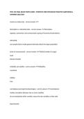 PSYC 354 FINAL EXAM STUDY GUIDE &vert; STATISTICS FOR PSYCHOLOGY PRACTICE QUESTIONS & ANSWERS 2026&sol;2027
