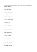 JOYCE UNIVERSITY MEDICAL TERMINOLOGY EXAM 1 STUDY GUIDE &vert; PRACTICE QUESTIONS & ANSWERS 2026&sol;2027