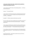 NUR125 EXAM 4 REVIEW STUDY GUIDE &vert; NURSING PRACTICE QUESTIONS & ANSWERS WITH RATIONALES 2026&sol;2027