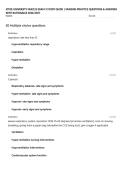 JOYCE UNIVERSITY NUR125 EXAM 3 STUDY GUIDE &vert; NURSING PRACTICE QUESTIONS & ANSWERS WITH RATIONALES 2026&sol;2027