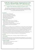 NURS 5461 Adult Gerontology Management Exam 1 2026-2027 QUESTIONS AND ANSWERS ALREADY&NewLine;GRADED A&plus;&period; 100&percnt; Verified Solutions &vert; Updated Per Latest Guidelines &vert; Graded A&plus;