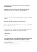 NUR 258 EXAM 1 STUDY GUIDE &vert; NURSING PRACTICE QUESTIONS & ANSWERS WITH RATIONALES 2026&sol;2027