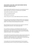 NURS 198 EXAM 1 STUDY GUIDE &vert; ADULT HEALTH NURSING I PRACTICE QUESTIONS & ANSWERS 2026&sol;2027