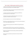 BIOL 111 EXAM 3 &vert; UPDATED Questions with 100&percnt; Correct Answers&NewLine;