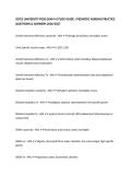JOYCE UNIVERSITY PEDS EXAM 4 STUDY GUIDE &vert; PEDIATRIC NURSING PRACTICE QUESTIONS & ANSWERS 2026&sol;2027