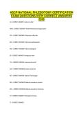 ASCP NATIONAL PHLEBOTOMY CERTIFICATION EXAM QUESTIONS WITH CORRECT ANSWERS 2026&period;&NewLine;&NewLine;