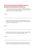 ATI Comprehensive Predictor 2026 &lpar;NGN&rpar; &vert;  Practice Questions with Verified Answers & Rationales