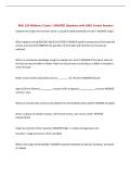 BIOL 235 Midterm 2 Exam &vert; UPDATED Questions with 100&percnt; Correct Answers&NewLine;