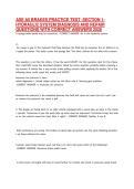 ASE A5 BRAKES PRACTICE TEST -SECTION 1- HYDRAULIC SYSTEM DIAGNOSIS AND REPAIR QUESTIONS WITH CORRECT ANSWERS 2026&period;&NewLine;&NewLine;