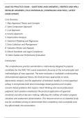 IAAO 102 PRACTICE EXAM &ndash; QUESTIONS AND ANSWERS &vert; VERIFIED AND WELL&NewLine;DETAILED ANSWERS &vert; PLUS RATIONALES &vert; DOWNLOAD AND PASS &vert; LATEST&NewLine;EXAM UPDATE