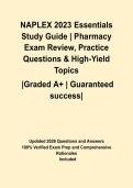 NAPLEX 2023 Essentials Study Guide &vert; Pharmacy Exam Review&comma; Practice Questions & High-Yield Topics