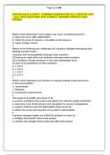 APM PFQ & HEART Combined Examination 2027 Updated 2026&sol;2027 Questions with Verified Answers