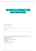 LEED GREEN ASSOCIATE EXAM QUESTIONS WITH 100&percnt; CORRECT ANSWERS&period;&period;