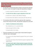 Colorado Department of Corrections Officer Exam Part 1 &NewLine;2026 &vert; Most Tested Questions & Verified Answers &vert; Latest &NewLine;Update &vert; Graded A