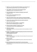 NUR 257&vert; Exam 3 Geriatric&vert; With complete solution&vert; Updated RATED A&plus; &vert; 100&percnt; CORRECT&vert; Galen College of Nursing