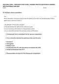 N224 FINAL EXAM &ndash; PERFUSION STUDY GUIDE &vert; NURSING PRACTICE QUESTIONS & ANSWERS WITH RATIONALES 2026&sol;2027