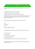 ABDSM QUESTIONS AND ANSWERS WITH RATIONALES&sol;GRADED&NewLine;A&plus;&sol;2026 UPDATE&sol;100&percnt; CORRECT AND VERIFIED ANSWERS Law EXAM