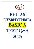 RELIAS DYSRHYTHMIA BASIC A TEST