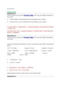 Chem 103 Portage Learning &ndash; Modules 1&ndash;6 & Final Exam &ndash; Complete Exam Answers
