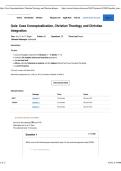 COUC 667&vert; WEEK 4 Case Conceptualization&comma; Christian Theology&comma; and Christian Integration &vert; With complete solution&vert; updated RATED A&plus; &vert; NEW &vert; Liberty University