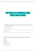 UTA MICROBIOLOGY EXAM 2 REVIEW QUESTIONS WITH 100&percnt; CORRECT ANSWERS