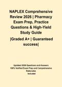 NAPLEX Comprehensive Review 2026 &vert; Pharmacy Exam Prep&comma; Practice Questions & High-Yield Study Guide