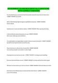 ASSIGNMENT 6 DIAMOND ESSENTIALS QUESTIONS WITH CORRECT ANSWERS&period;