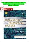 TEST BANK&minus; EDMUNDS' PHARMACOLOGY FOR THE PRIMARY CARE PROVIDER 5TH EDITION BY CONSTANCE G&period; VISOVSKY&comma; CHERYL H&period; ZAMBROSKI&comma; REBECCA M&period; LUTZ&vert;&vert; 100&percnt; VERIFIED QUESTIONS WITH CORRECT ANSWERS & EXPLANATIONS&vert;&vert; LATEST EDITION&minus; GUARANTEED PASS A&plus;&NewLine;