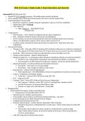 NUR 265 Exam 3 Study Guide &vert; Complete Review&comma; Practice Questions & Rationales