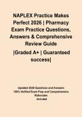 NAPLEX Practice Makes Perfect 2026 &vert; Pharmacy Exam Practice Questions&comma; Answers & Comprehensive Review Guide