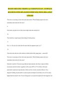 HESI RN MED SURG VERSION A & VERSION B EXAM  &vert; COMPLETE QUESTIONS WITH 100&percnt; RATED EXPERT SOLUTIONS &vert;2026 LATEST UPDATED
