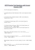 CETP Pre-Certification Review Questions with Correct Answers 2026 &vert; Complete Propane Technician Certification Study Guide &vert; Latest CETP Exam Prep & Practice Test