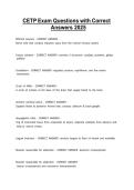 CETP Exam Questions with Correct Answers 2026 &vert; Complete CETP Certification Study Guide &vert; Latest Propane Technician Practice Test & Exam Prep