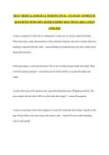 HESI  MEDICAL SURGICAL NURSING FINAL   EXAM &vert;85  COMPLETE QUESTIONS WITH 100&percnt; RATED EXPERT SOLUTIONS &vert;2026 LATEST UPDATED