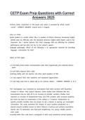 CETP Exam Prep Questions with Correct Answers 2026 &vert; Complete CETP Certification Study Guide &vert; Latest Propane Technician Practice Test & Review